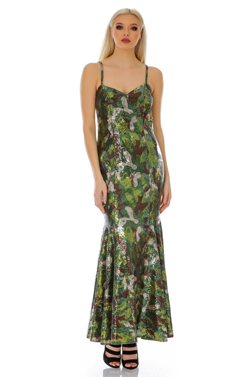 Rochie tull paietat T-65